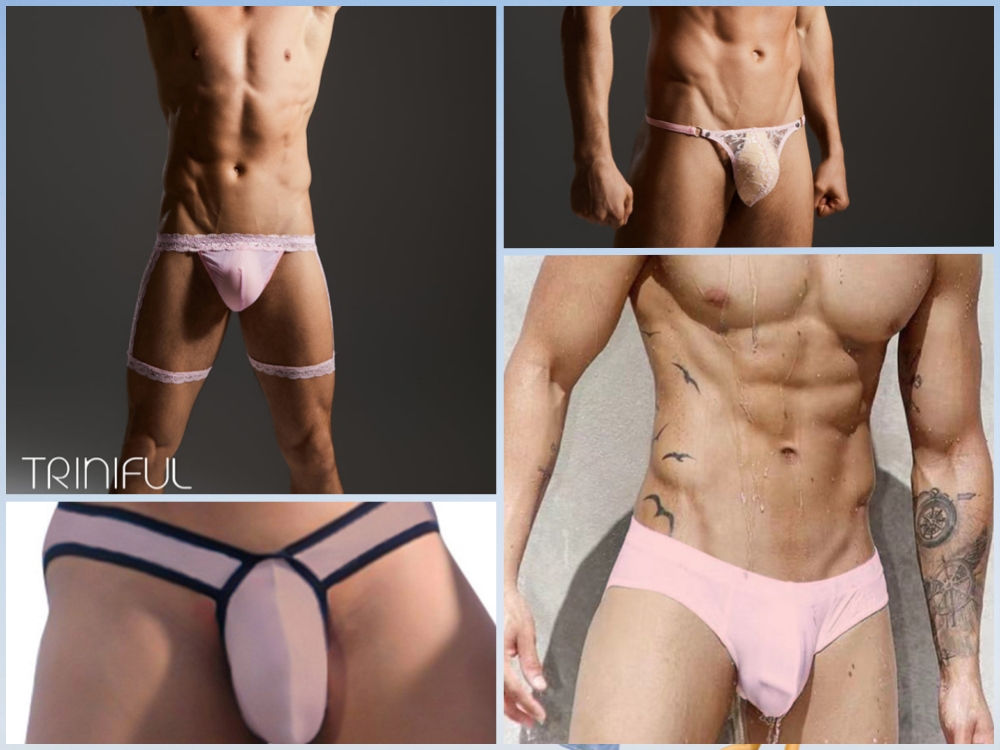 pink underwear for men